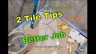 2 Easy tiling tips to make your tile job better 👌