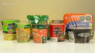 Sopas instantáneas | Estudio de Calidad | Profeco