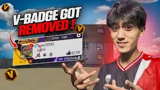 My V-Badge Got Removed❌ Suddenly, While Playing Game❗️But How❓