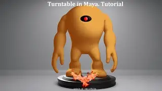 Cómo Crear Turntable en Maya / How To Make A TURNTABLE in Maya.