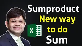 Sumproduct formula in excel| Excel Sumproduct formula with Example