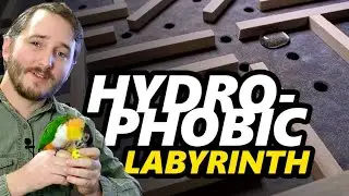 DIY Super Hydrophobic Labyrinth Game