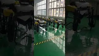Remote control lawn mower agricultural sprayer drone manufacturer in China #drone