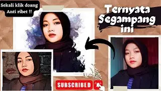 Tutorial cara edit foto jadi kartun | Viral Tiktok dan Instagram