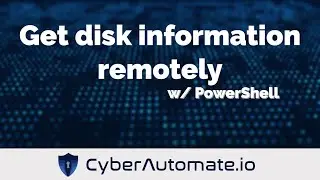 11. Remotely retrieve disk size, FreeSpace and % of FreeSpace with PowerShell