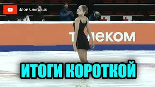ИТОГИ КОРОТКОЙ ПРОГРАММЫ - Девушки. Гран-При России 2023 в Омске. Второй этап