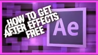 ✪✪How to download after effects The way is easy and very wonderful✪#USA