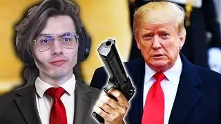 DONALD TRUMP BAŞKAN KORUMASI OLDUM