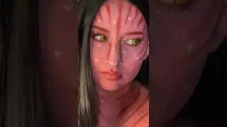 Valentine’s day Avatar makeup 🩷 