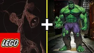 How to build ALL LEGO SIREN HEAD - Hulk Siren Head 🔊 Trevor Henderson Creatures🔊