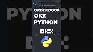 Как  получить orderbook по монетам на бирже OKX с помощью Пайтон #OKX #orderbook #Python