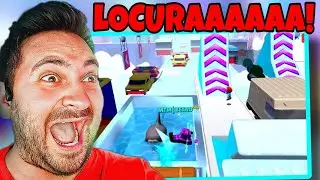 🤯 EL NUEVO MAPA *THE OTHER SIDE* es una LOCURA en STUMBLE GUYS!! 🤯