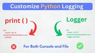Customize Python Logging | Formatters and Rotation