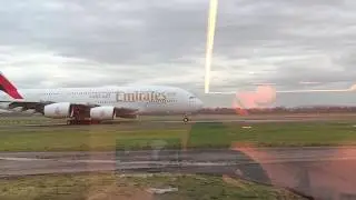 View from PremiAir VIP terminal at Manchester Airport