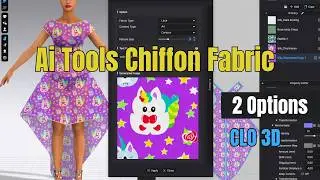 How to Use Ai Tools in CLO 3D Basic of CLO 3D