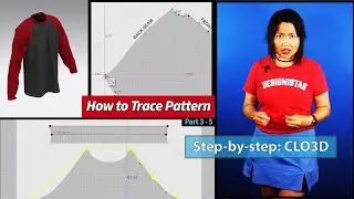 Part 3-5: How to Trace Pattern from Photos in CLO