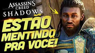 VIDEOS E ARTIGOS COM DESINFORMAÇÃO SOBRE ASSASSIN'S CREED SHADOWS