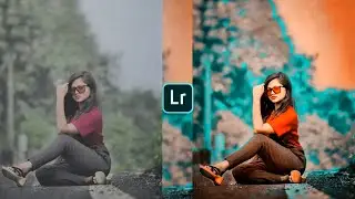 Lightroom Red And Aqua Tone Photo Editing ||Lightroom Photo Editing || presets download free