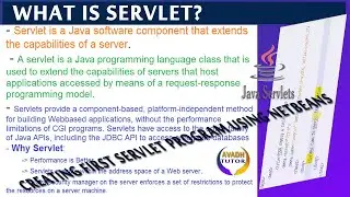 Introduction to Servlets| What is Servlet | how to Create First Servlet Program