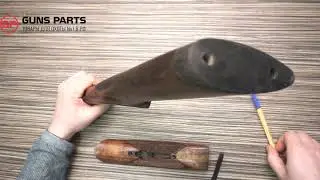 ИЖ-43, МР-43 Приклад и цевье бук