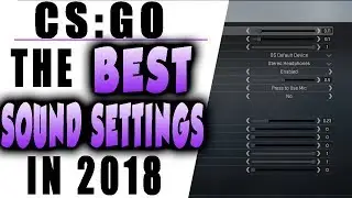 THE BEST SOUND SETTINGS in CS:GO