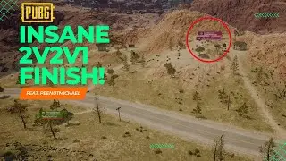 PUBG: INSANE 2v2v1 FINISH! CAN WE CLUTCH THE WIN? | ft. PeenutMichael