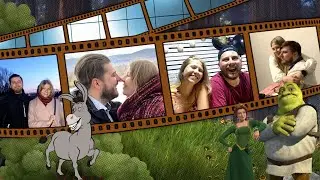 Лав-Стори ♥ в стиле  "Шрек"  для Егора и Владлены