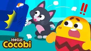 My Dog and Cat Song | Naughty Pets! | Animal Song for Kids | Nursery Rhymes | Hello Cocobi