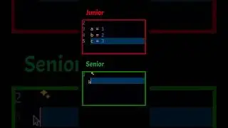 Assigning multiple variables in one line | 