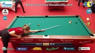 Kristina Tkach v Seo Seoa World Juniors 9-ball Championship 2017