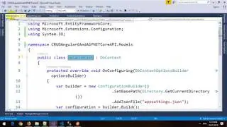 Angular 6 CRUD with ASP.NET Core Web API and Entity Framework Core - Part 1