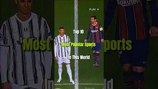 Top 10 most popular Sports in the world 2024 #top10 #cricket #shrots #football #top10sports