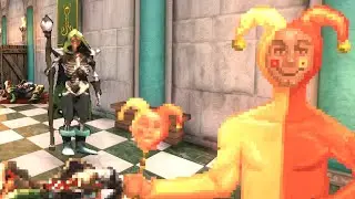 Daggerfall Unity Gameplay: Releasing a ANCIENT LICH into a crowded Castle Daggerfall