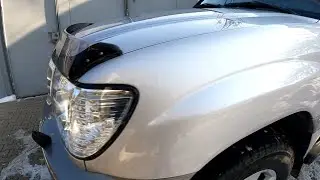 Toyota Land Cruiser 100 - ремонт заднего бампера и полировка с керамикой ч 2.