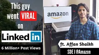 The VIRAL Guy Amazon Interview | Amazon Interview Experience | Epic Journey & Strategies Revealed