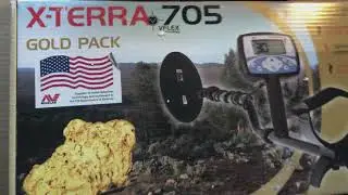 Металлоискатель X-Terra 705. Распаковка.