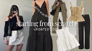 2025 Capsule Wardrobe ✨ 15 pieces I cant live without, some I've owned for 6+ years!!!