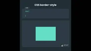 Learn CSS Border Style in 22 Seconds