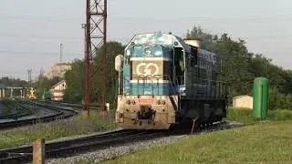 Тепловоз ТЭМ7-0234 на ст. Ахтме / TEM7-0234 at Ahtme station