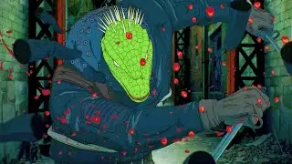 A guy with amnesia gets all messed up by magic and ends up becoming a super-strong lizard monster #1