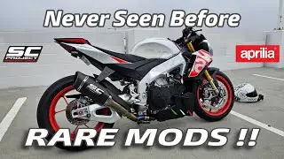 Aprilia Tuono RARE Mods! Exhaust +🚀