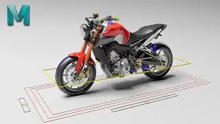 Bike Rigging Autodesk Maya