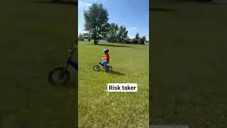 biker #biker #brave #kids #happy #biking