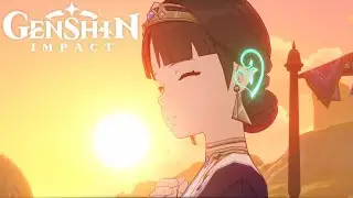 Lumine Thanks Dunyarzad (ENG Dub) | Genshin Impact 3.0 Sumeru Archon Quest act 2