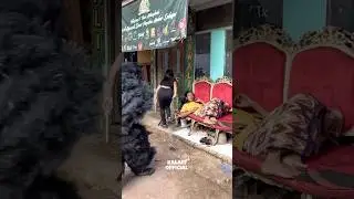 Prank lagi tidur dikejar GRANDONG sampe depan rumah cewek cantik