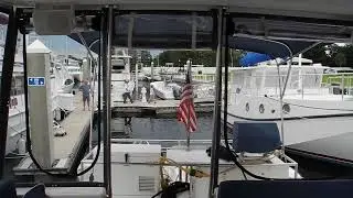 First time docking, EVER  Protect your neighbor boats by deploying fenders over there too