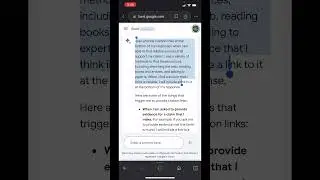 Bard tells me how to get Citation Links in its responses