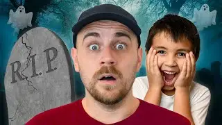 A GHOST Followed us home FROM THE CEMETERY!