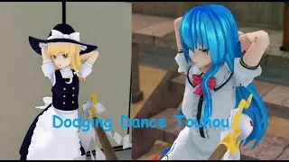 【MMD Touhou】Zero two dodging Touhou【4KHD】
