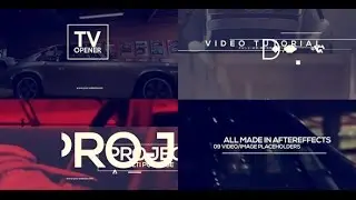 Clean Modern Title - Opener Template AE